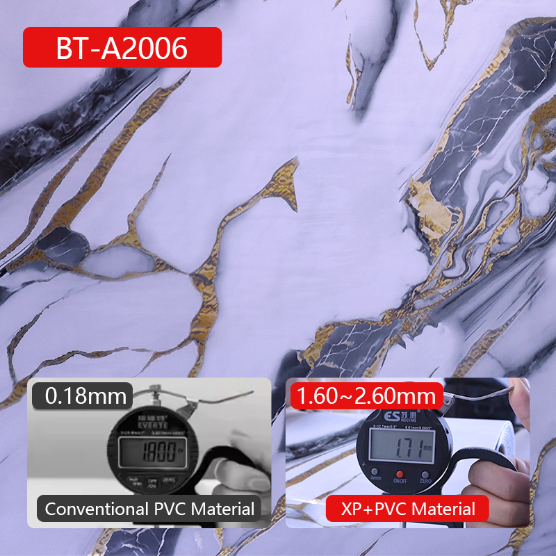 hot selling cheap Wall Panel Stickers IXPE UV marble decorative wall sticker custom for Home Decor