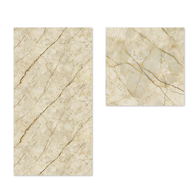 Easy DIY Installation Spanish Style Papel Tapiz Marble Wall Sticker with Metallic Accents