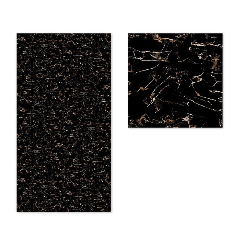 Easy DIY Installation Spanish Style Papel Tapiz Marble Wall Sticker with Metallic Accents