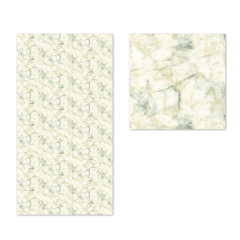 Easy DIY Installation Spanish Style Papel Tapiz Marble Wall Sticker with Metallic Accents