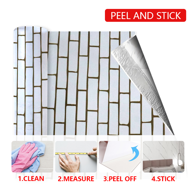 Easy DIY Installation Spanish Style Papel Tapiz Marble Wall Sticker with Metallic Accents