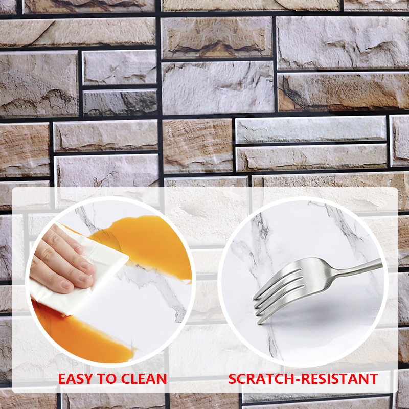 Easy Install Removable Wallpapers Peeland Stick Wall Sticker Paper for Quick Room Transformation