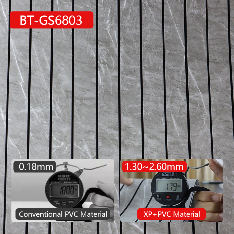 wholesale 3d self adhesive wood pattern sticker oil proof fluted wall stickers for kitchen living room