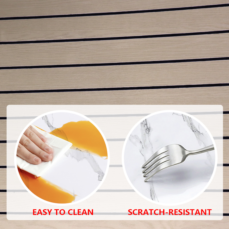 OEM Home Decor 3d grille self adhesive wall sticker Removable wood grain IXPE fluted wall panel sticker