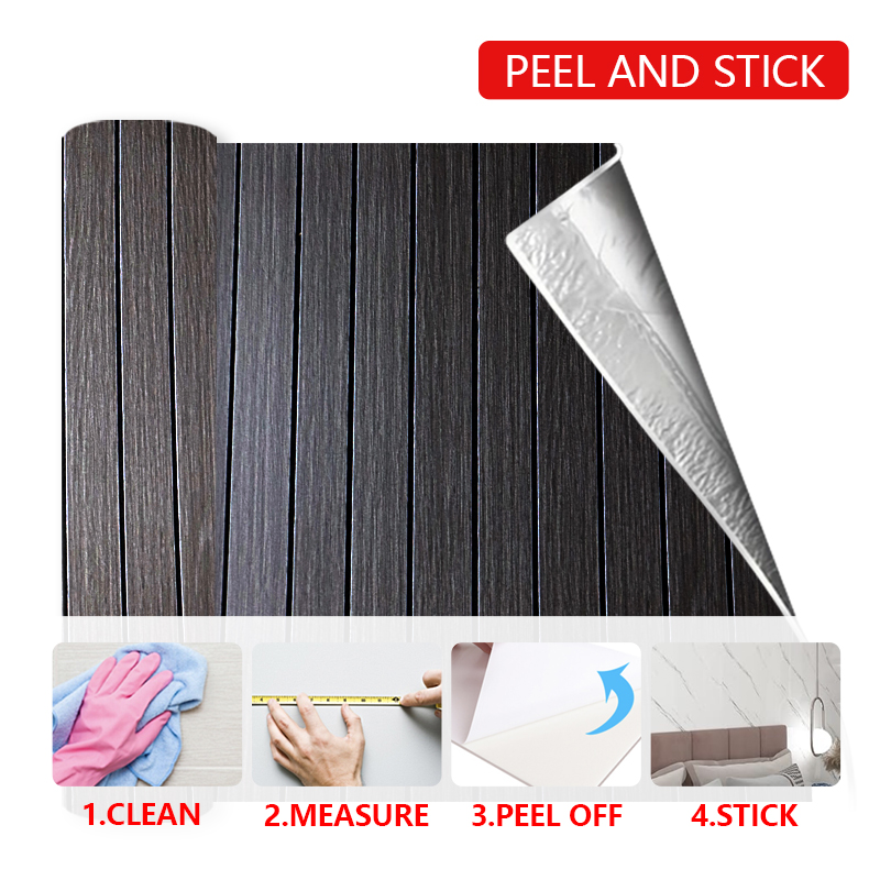 new design waterproof ixpe fluted wall sticker anti scratch high glossy self adhesive wall marble stickers