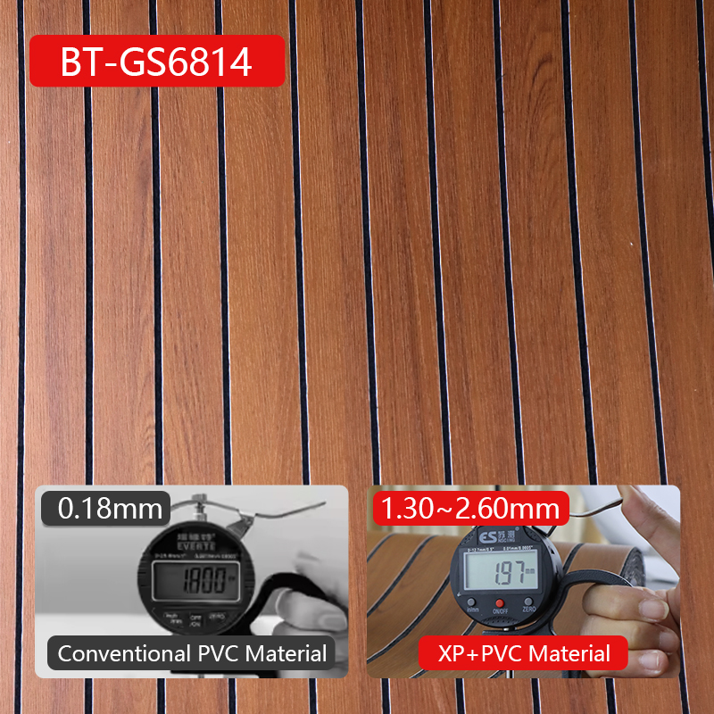 hot selling self-adhesive grille wall sticker anti scratch decorative pvc IXPE wood texure wall sticker