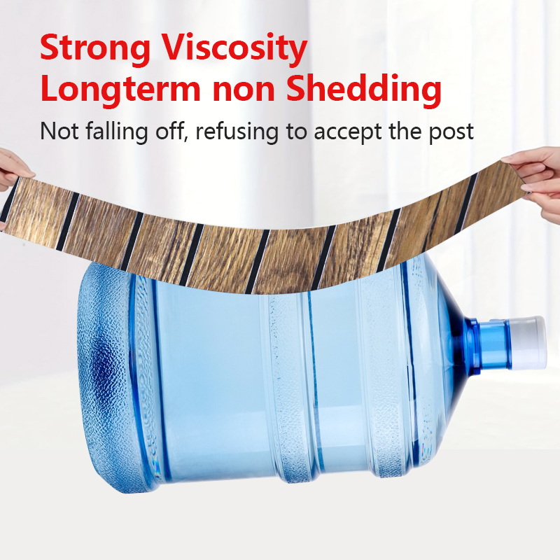 hot selling self-adhesive grille wall sticker anti scratch decorative pvc IXPE wood texure wall sticker