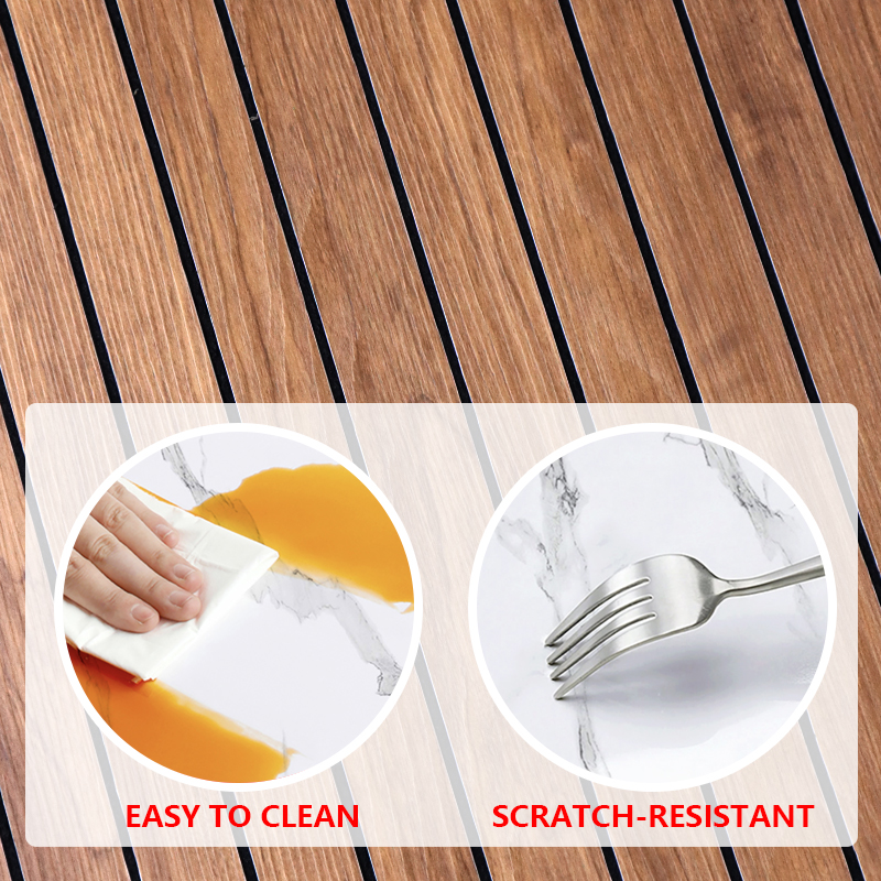 OEM Home Decor 3d grille self adhesive wall sticker Removable wood grain IXPE fluted wall panel sticker