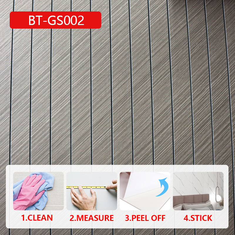 hot selling self-adhesive grille wall sticker anti scratch decorative pvc IXPE wood texure wall sticker