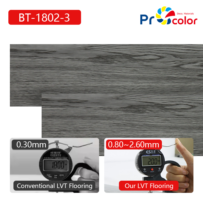 factory price custom design Anti-scratch self adhesive wood grain lvt pvc vinyl flooring for living room