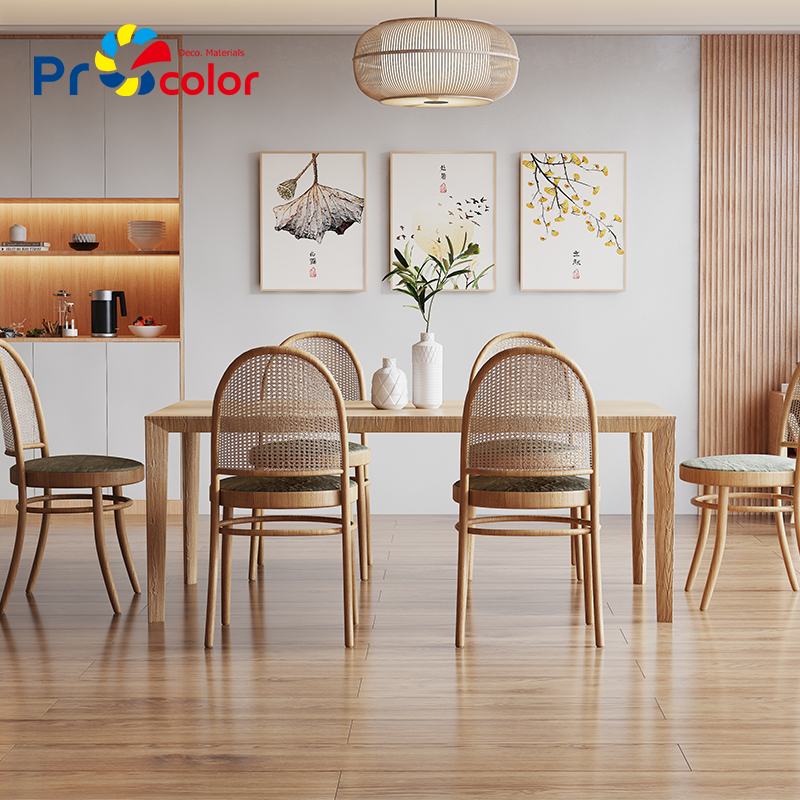 factory price modern design waterproof self adhesive PVC vinyl flooring oem lvt flooring for living room